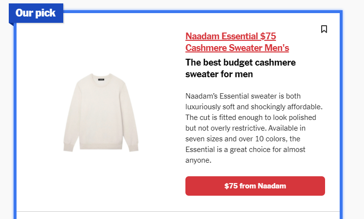 Case Study: NYT Wirecutter