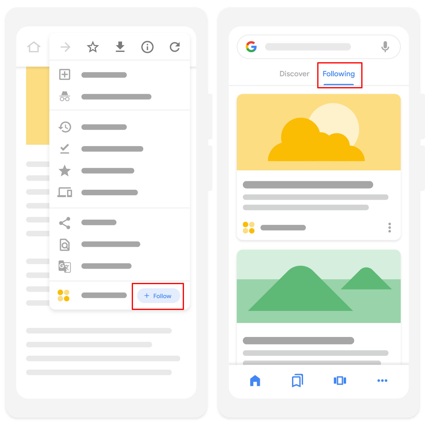 Optimización de la función de seguimiento de Disover