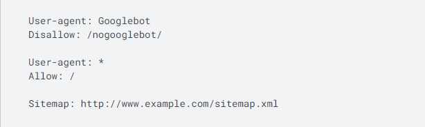 استخدم robots.txt