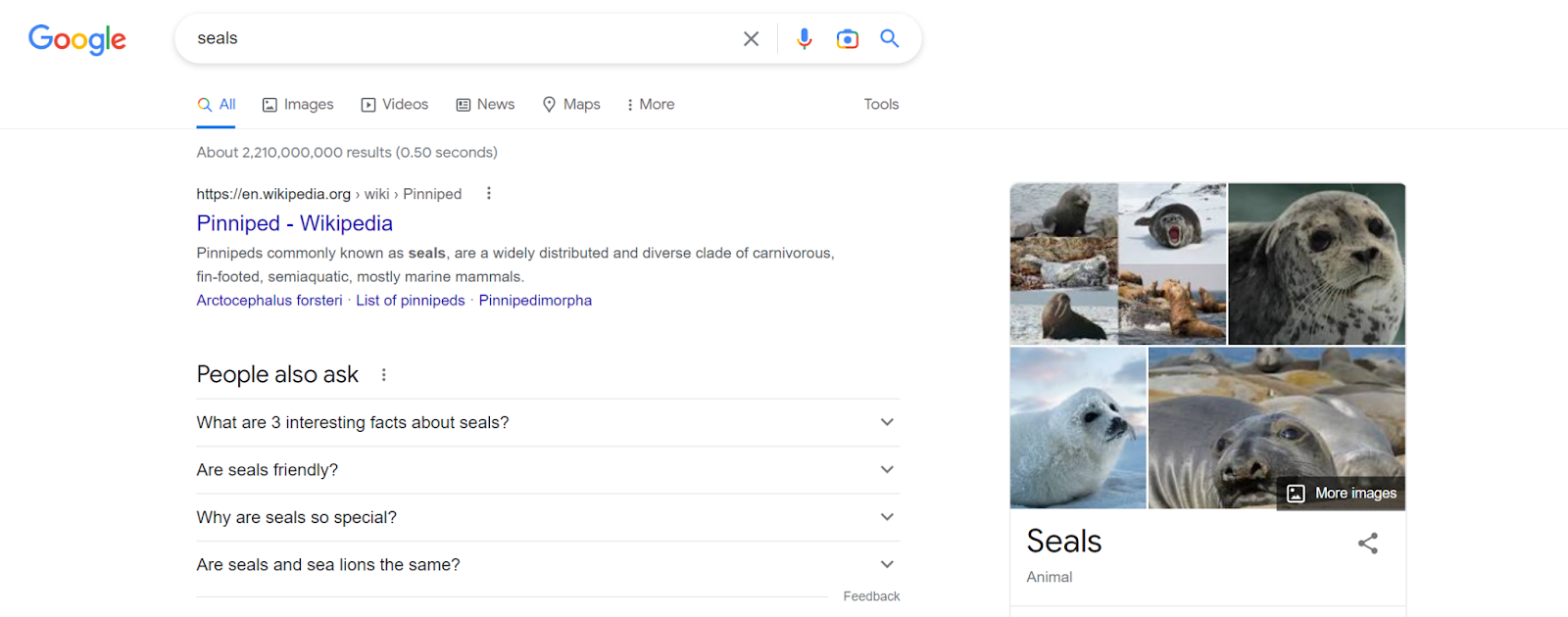 انقر صفر عمليات البحث