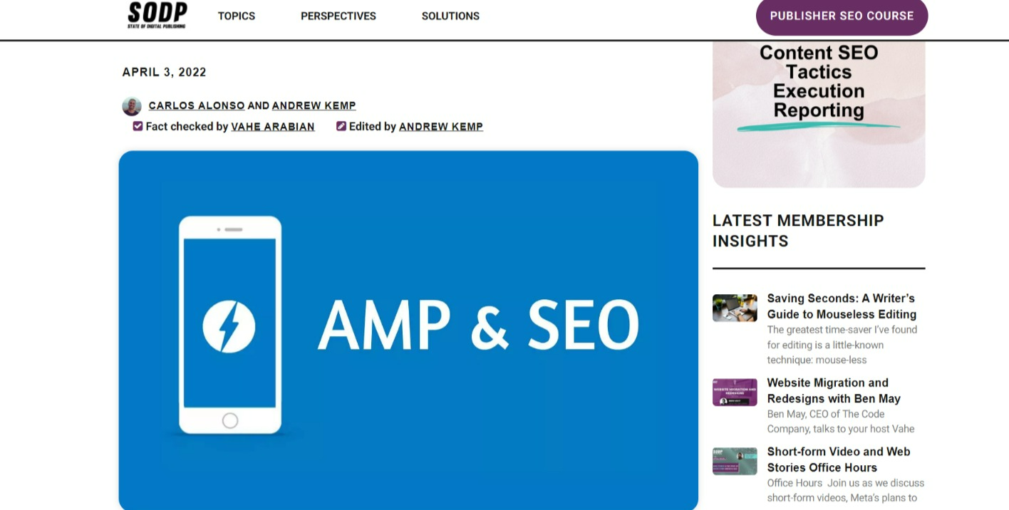 AMP SEO: Isang Gabay para sa Mga Publisher