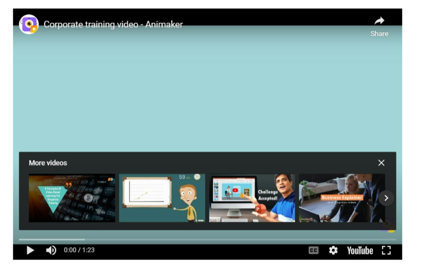 Video ng pagsasanay sa korporasyon