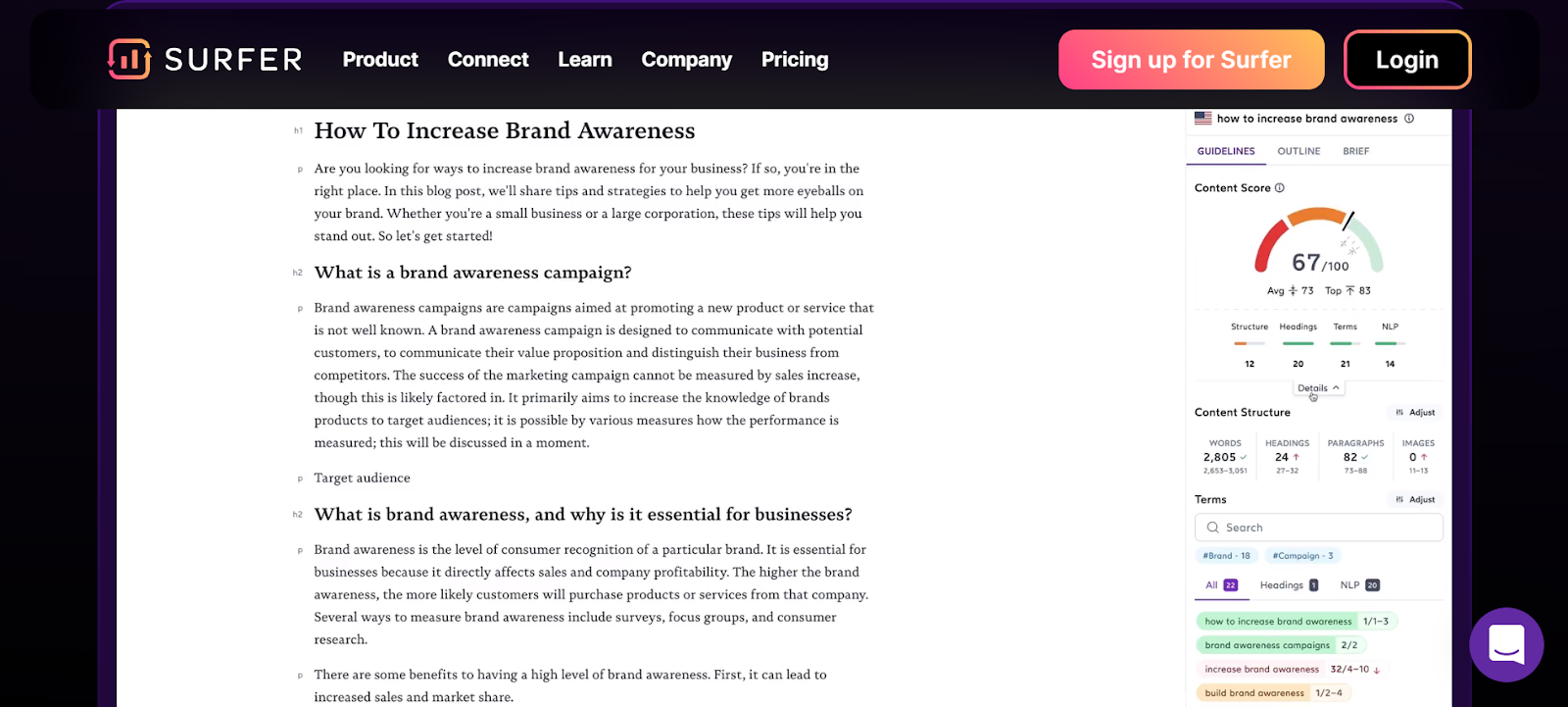 Lumipat mula sa mga keyword hanggang sa mga paksa at mga nilalang