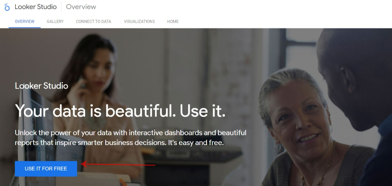 Sign In to Looker Studio