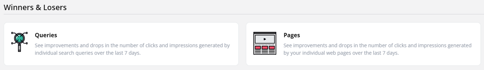 Paghahanap ng mga artikulo na may mababang pagganap