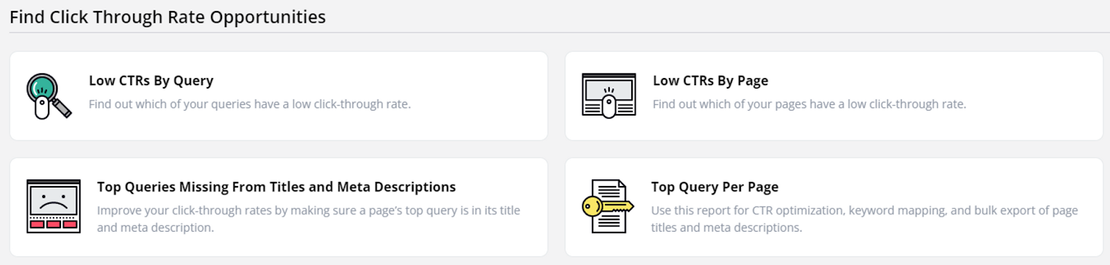 Paghahanap ng mga artikulo na may mababang pagganap