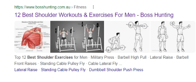 Bosshunting sa mga resulta ng paghahanap