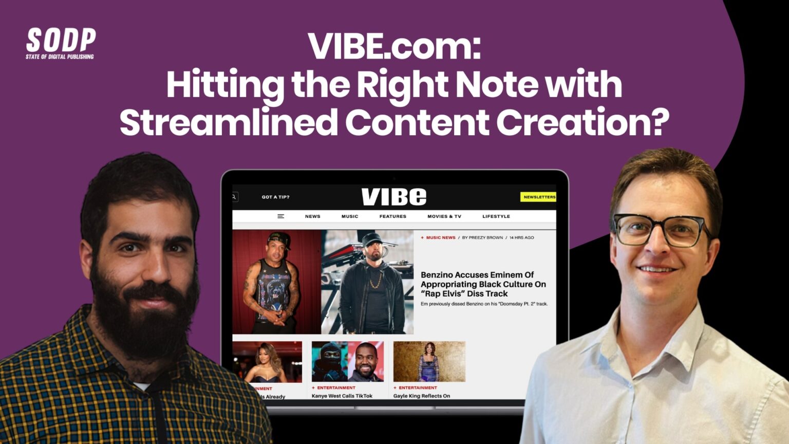 VIBE.com: Hitting the Right Note with Streamlined Content Creation?