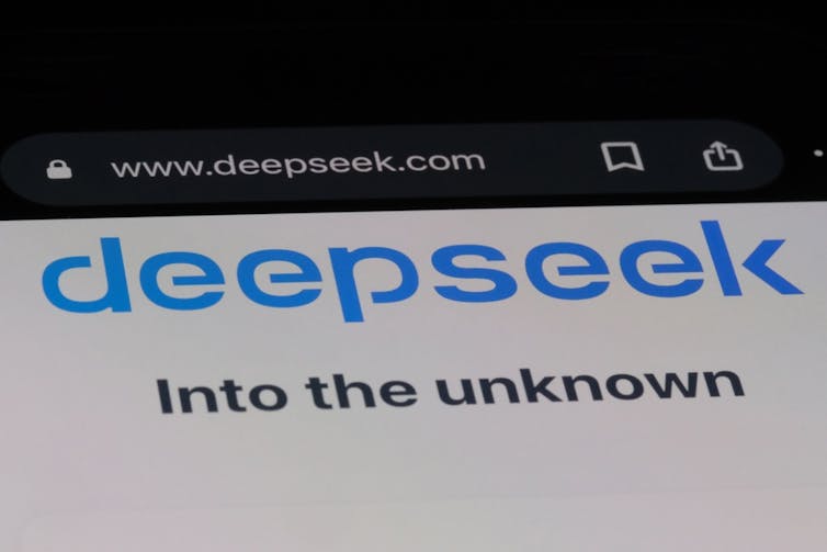 Deepseek a ébranlé l&#39;industrie de l&#39;IA de plusieurs milliards de dollars. Robert Way / Shutterstock