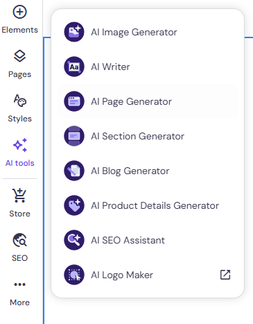 AI辅助内容功能